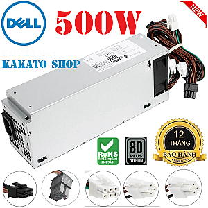 Nguồn Dell 500W Chính Hãng - H500EPM-00 | Tương Thích XPS 8940, Precision 3670, Optiplex 3050 3060 7080MT